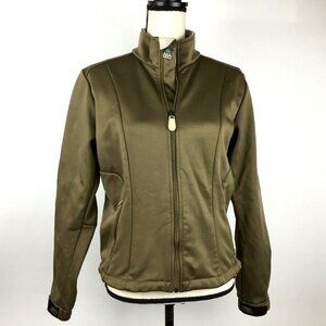 686 Vitals Jacket Womens Small Fitted Lined Brown